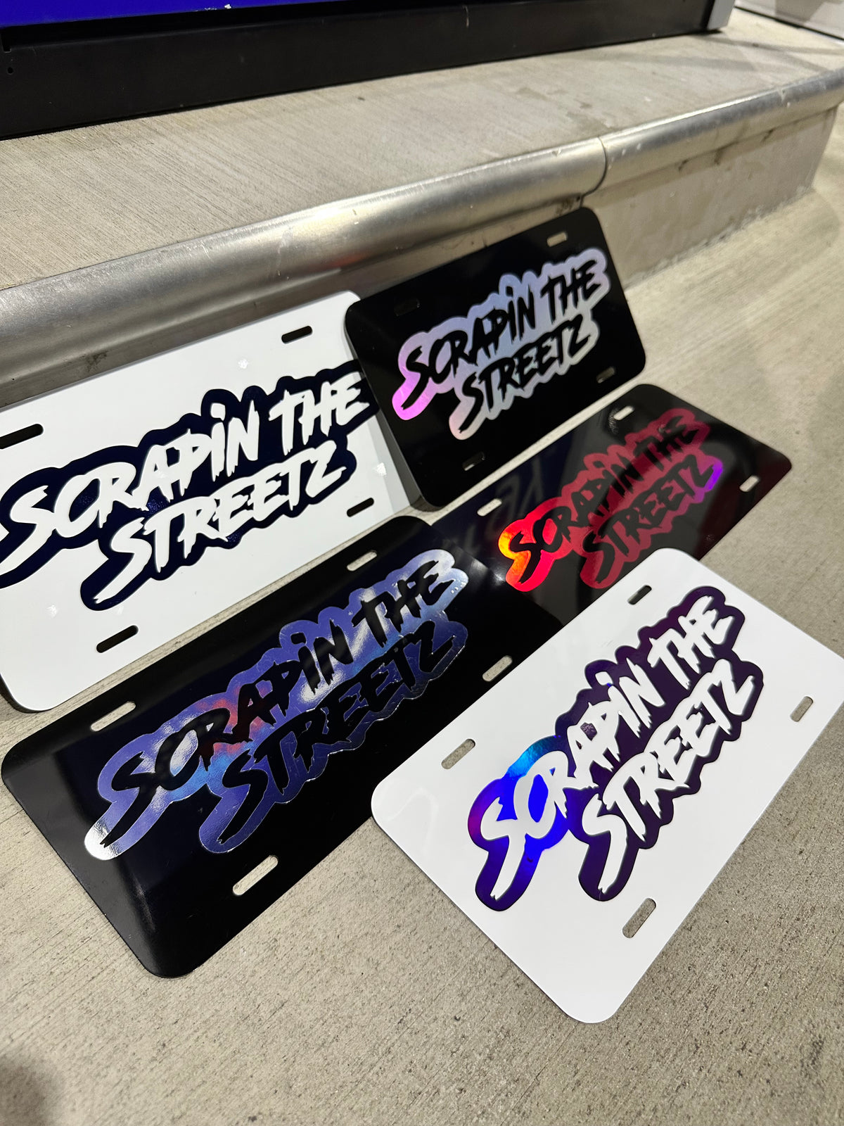 ScrapinTheStreetz License Plate