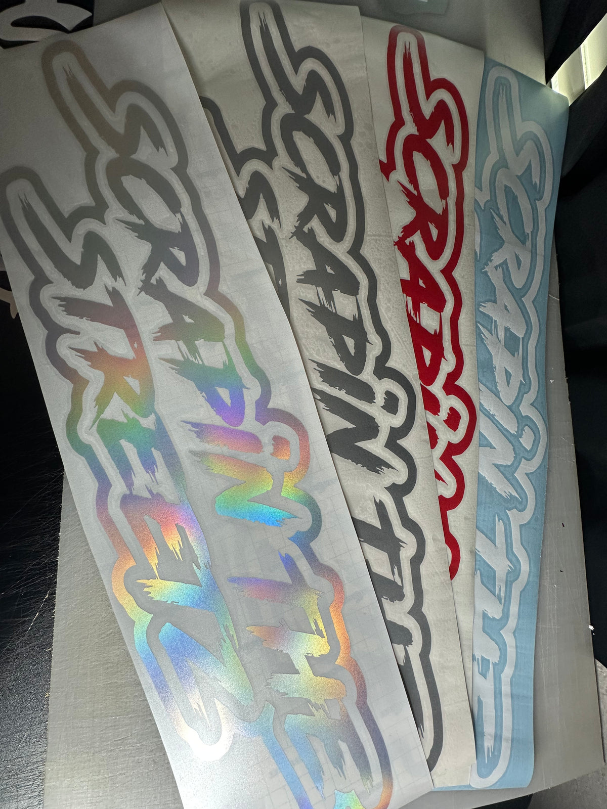 Windshield decals