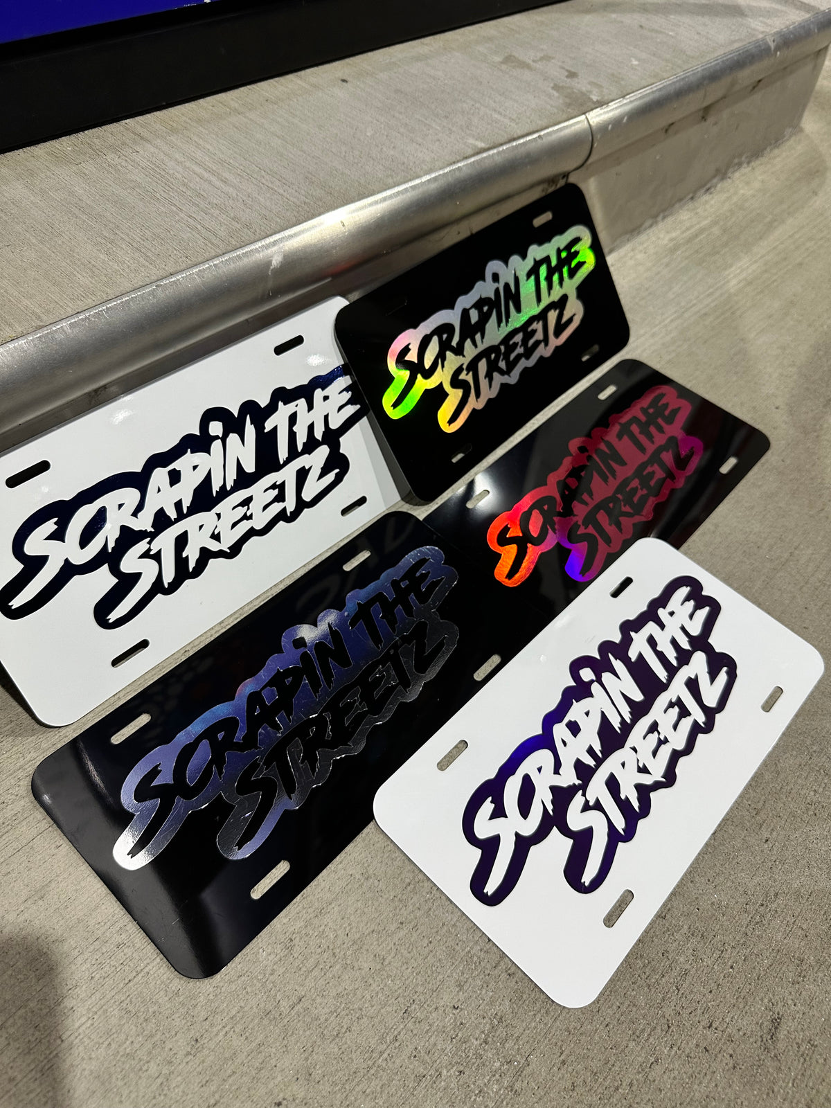ScrapinTheStreetz License Plate