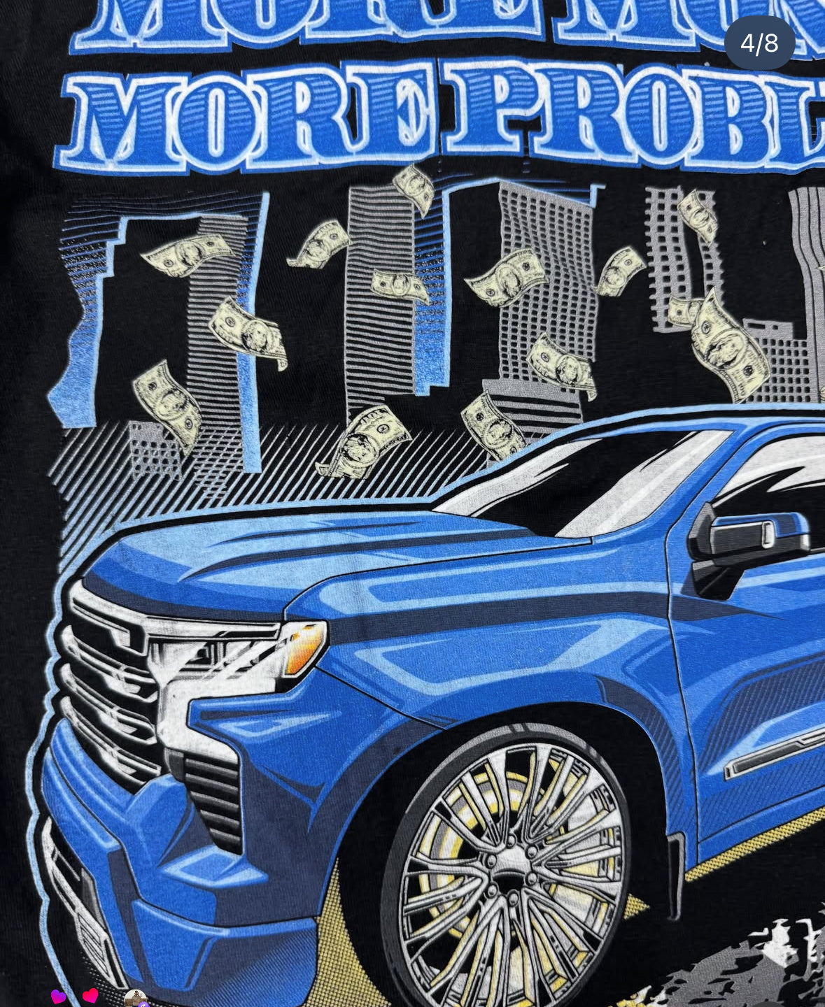 “Mo money Mo problems” Tshirts