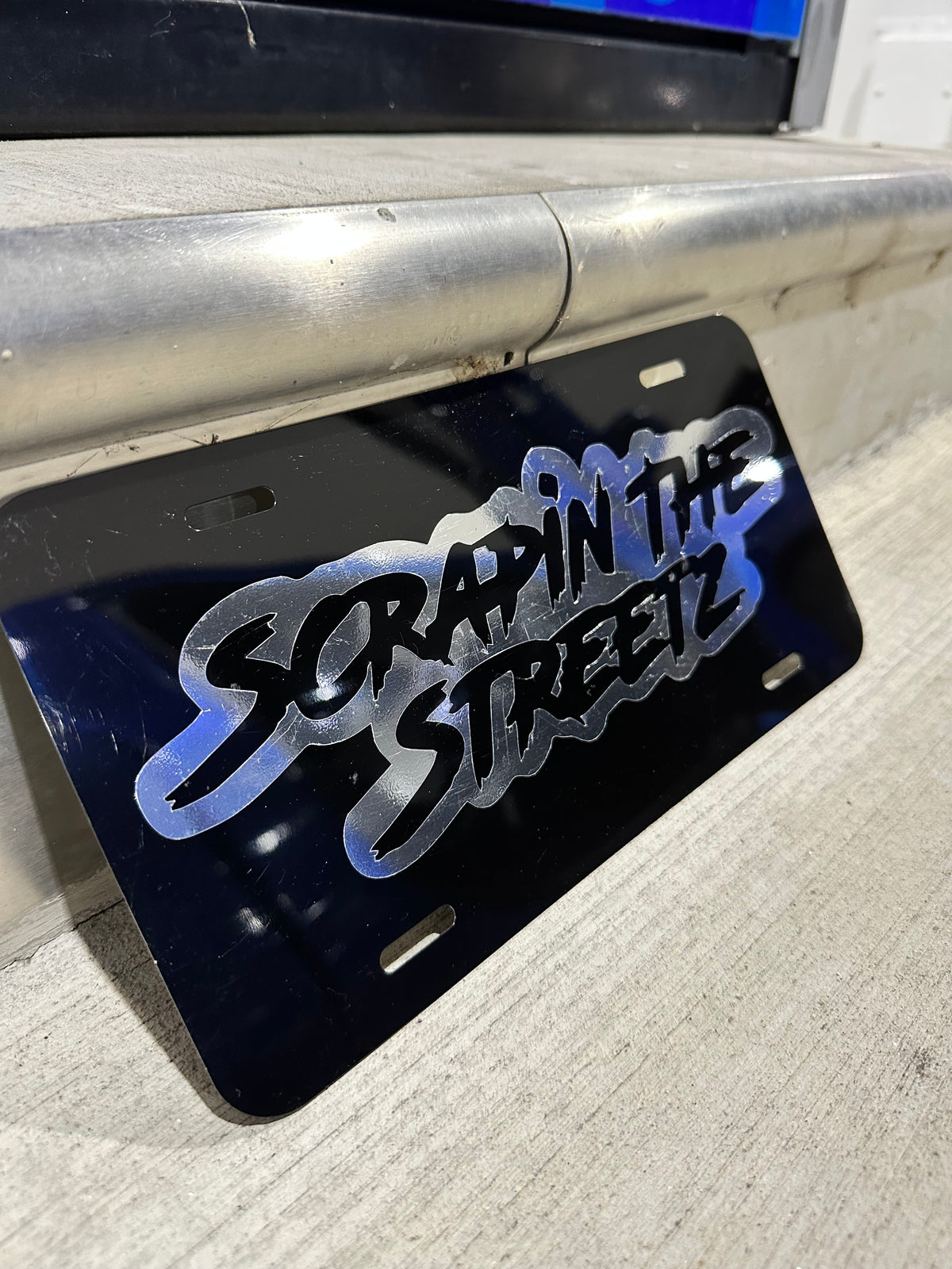 ScrapinTheStreetz License Plate