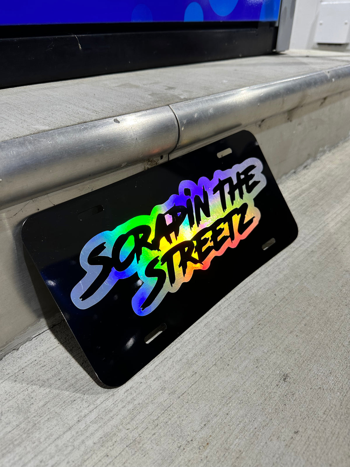 ScrapinTheStreetz License Plate